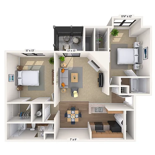 Floor plan The Seaway