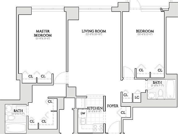 2nd image of 124 W 60th St APT 47d