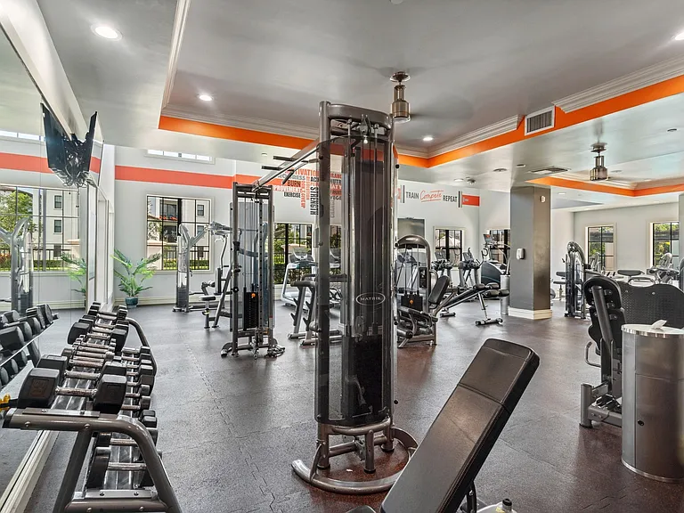 Two-story state-of-the-art fitness center