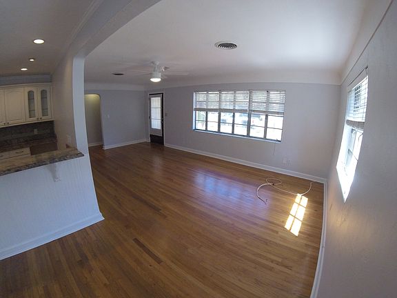 entry to living room & hardwood floors