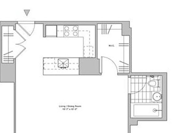 2nd image of 322 W 57th St APT 37A
