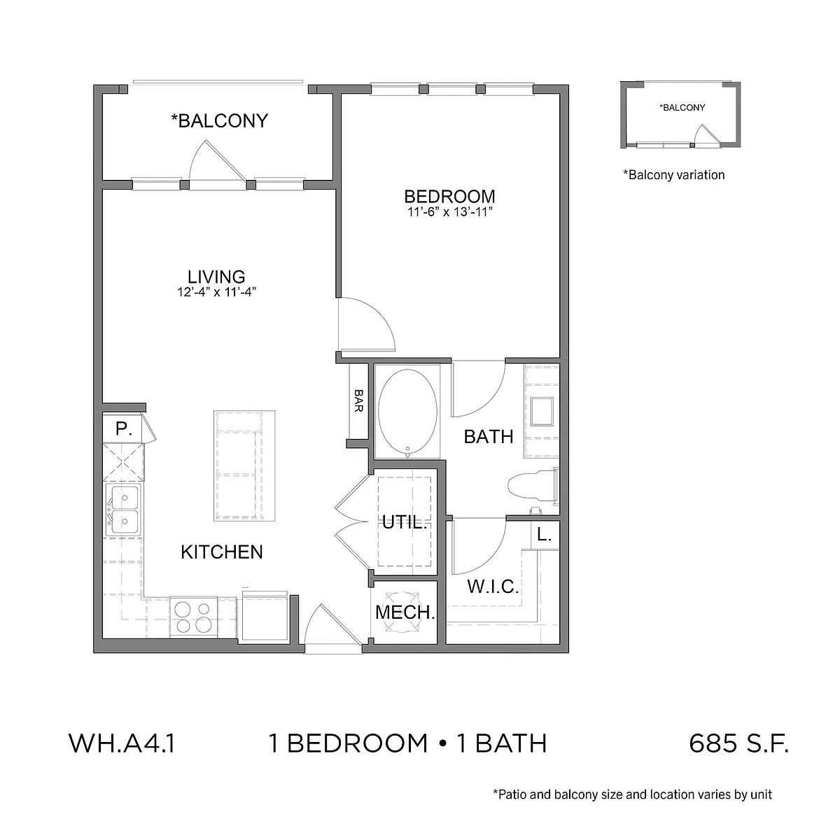 Floor plan WH.A4.1