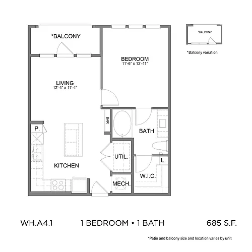 Floor plan WH.A4.1