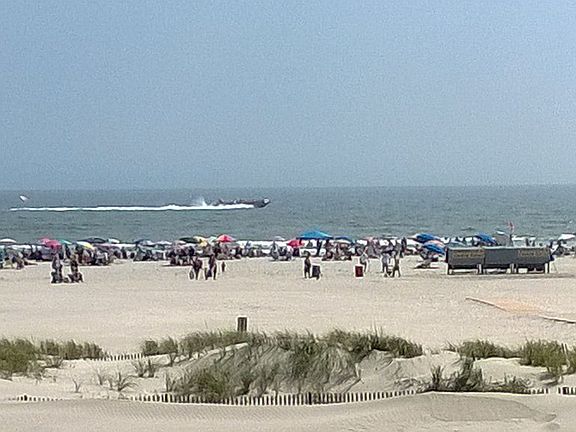 View from front of building