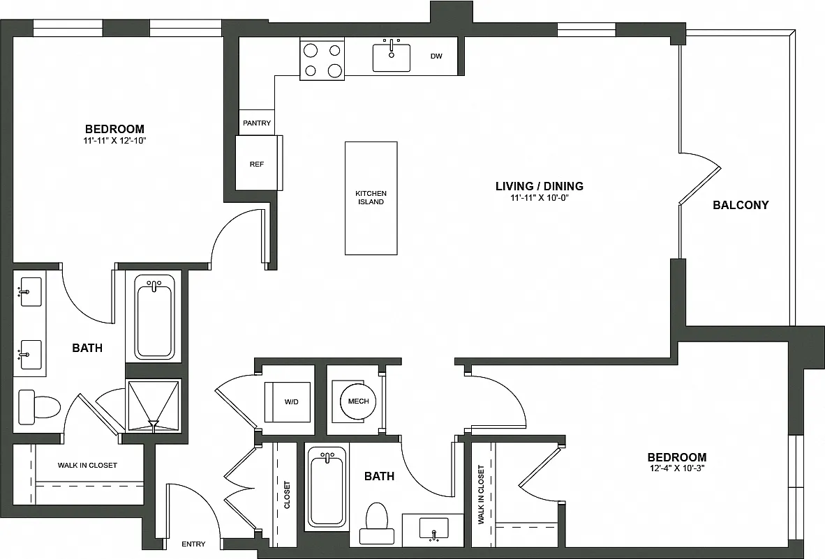Floor plan B4