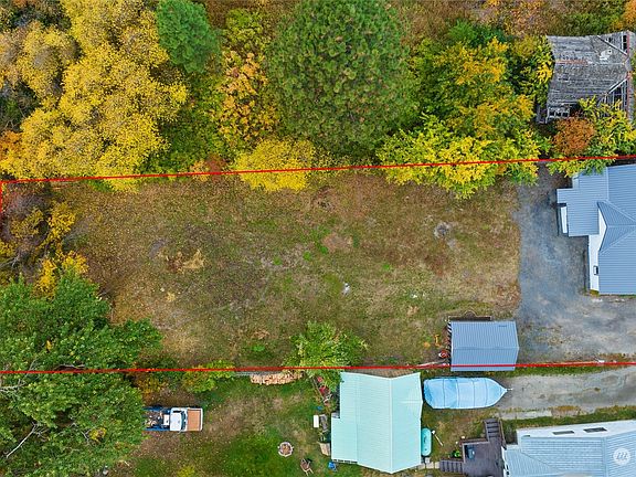 Aerial view of the property.>