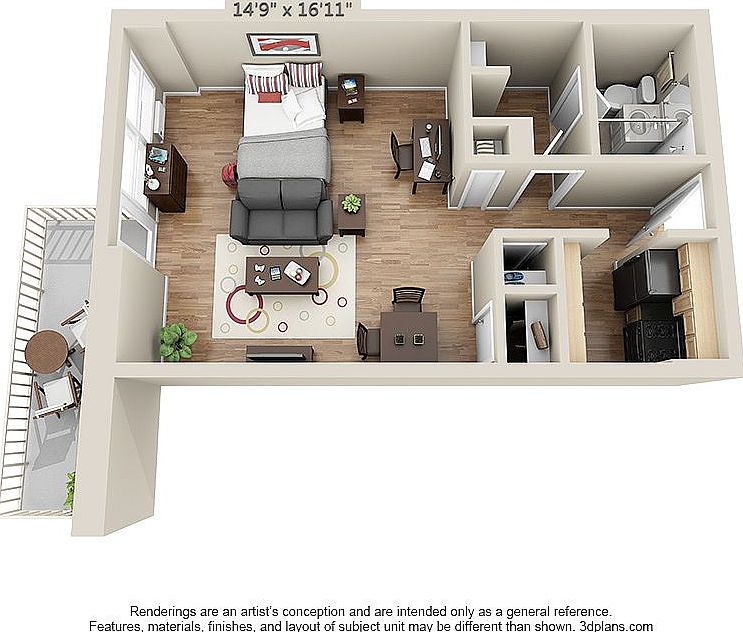 1st image of 210 N 17th St Unit 210