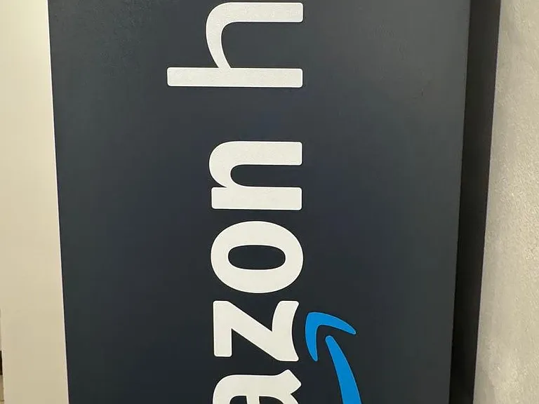 Amazon Hub in the mail room.