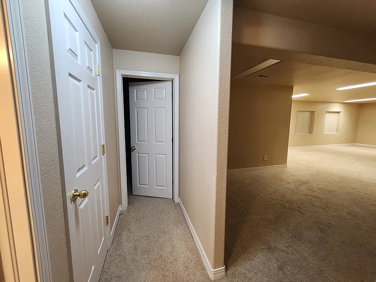 Hallway to Downstairs Bedroom #2
