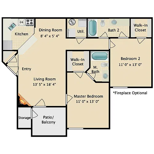 Floor plan Bimini Gold