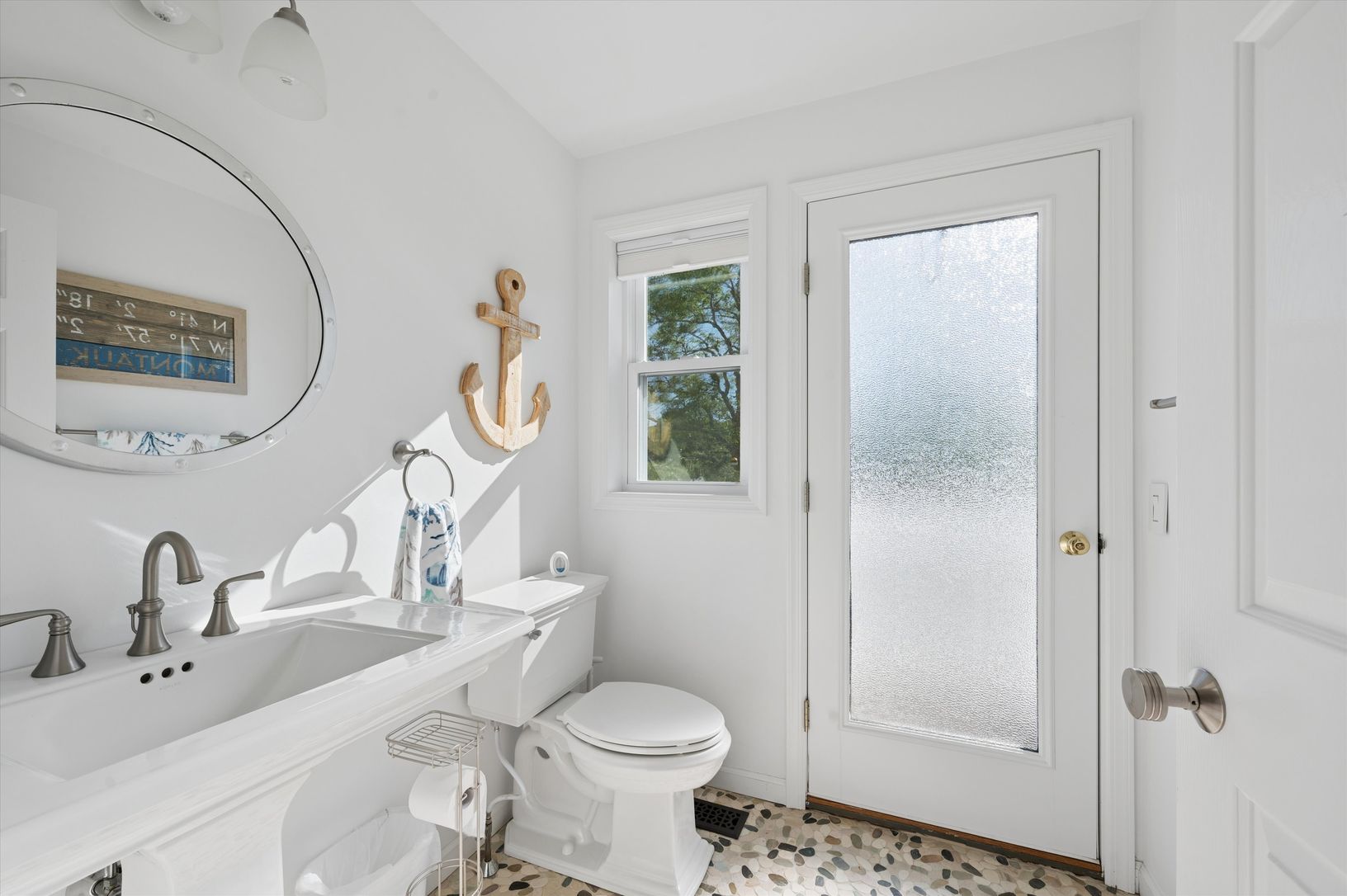 powder room for first floor