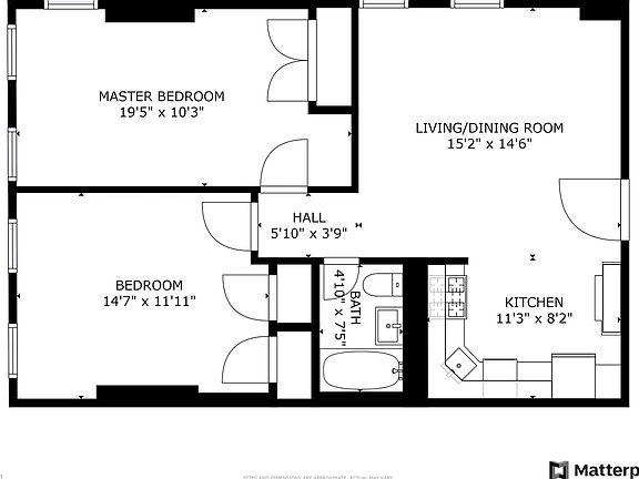 2nd image of 376 W 127th St APT 3B