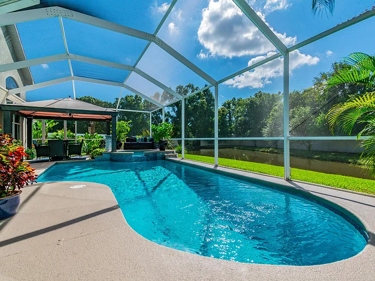 Lanai and Pool, Outside the Primary Suite's Slider