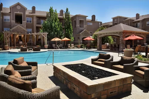Resort-Style Swimming Pool and Sundeck - Courtney Downs Apartment Homes