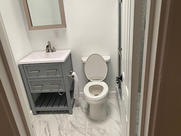 Newly renovated bathroom