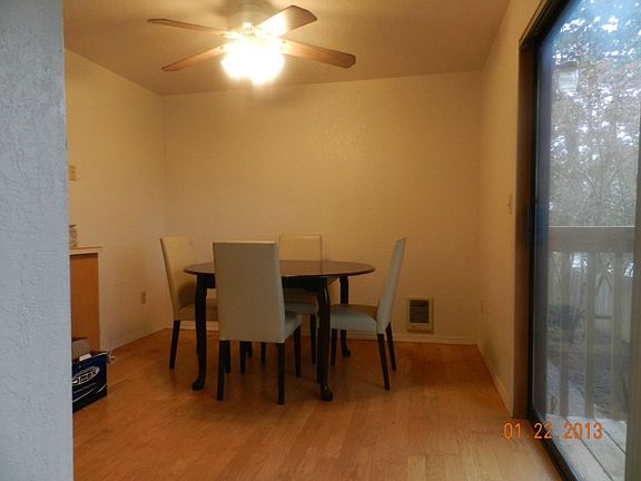 Dining area with access to the balcony