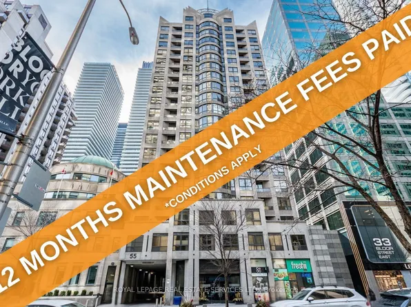 55 Bloor St E #802, Toronto, ON M4W 3W6