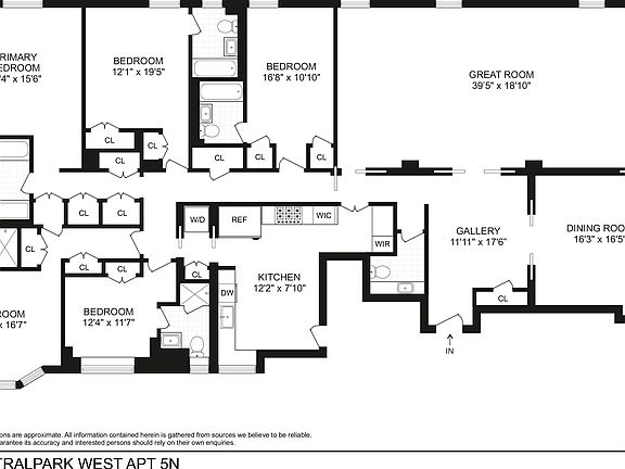 2nd image of 135 Central Park W APT 5N