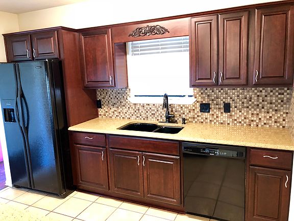 Beautiful cherry cabinets