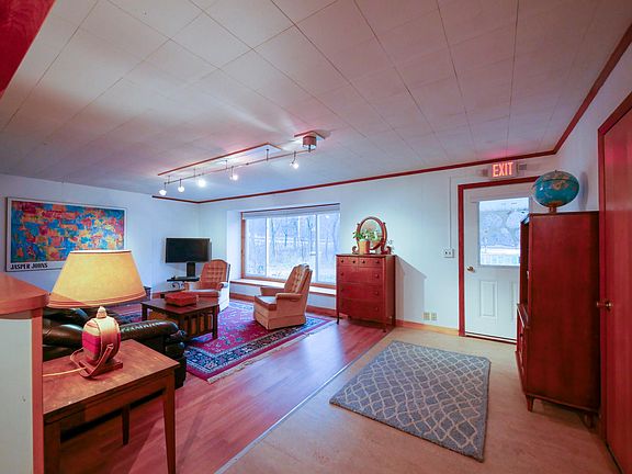 Front entry & living room