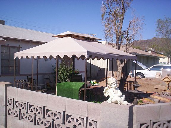 Gazebo large shaded area
