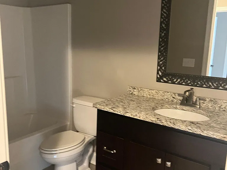 Upstairs hall bathroom