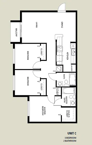 Floor plan C
