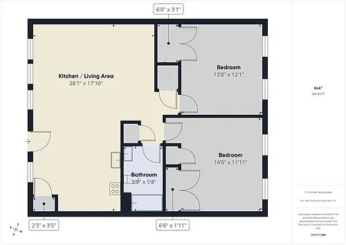 Floor plan 204