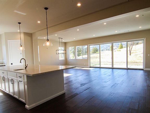 Another view of the open space for kitchen, dining and living room - showing the natural light and lots of space to enjoy