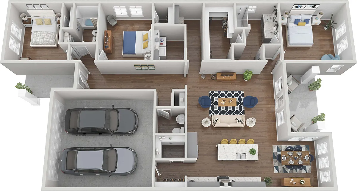 Floor plan C3 - Redbud