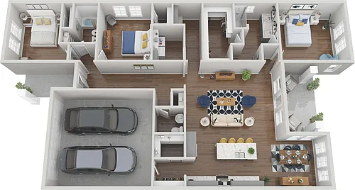 Floor plan C3 - Redbud