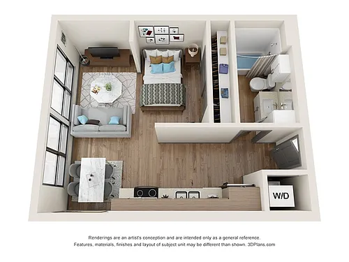 Floor plan Parker ALT 1