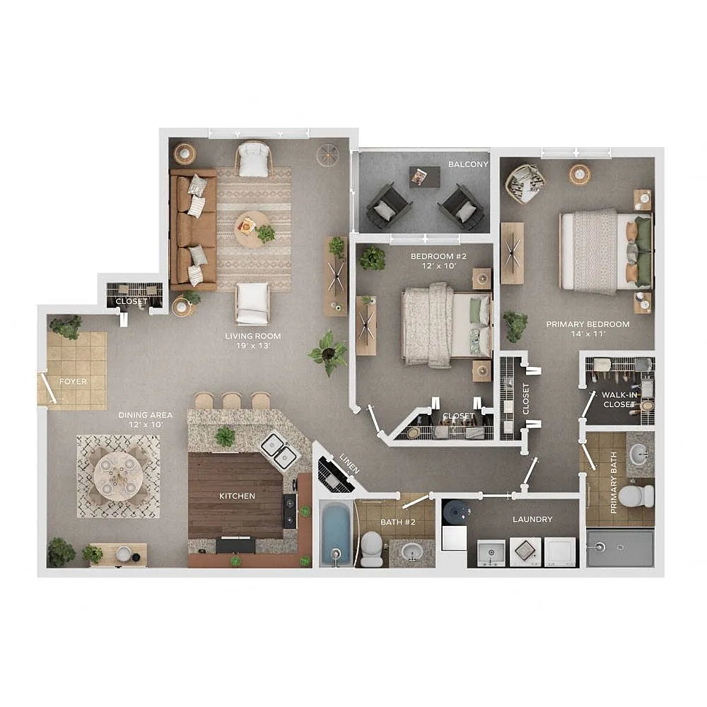 Floor plan C6 - Azalea