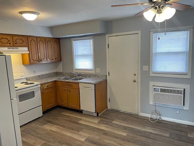 Remodeled kitchen with new appliances with plenty of cupboard and pantry space.