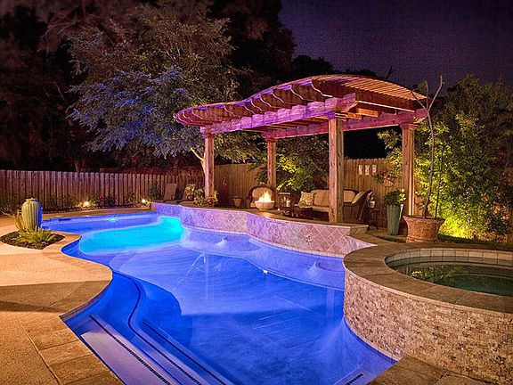 Romantic Outdoor Living area