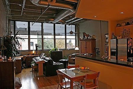 Spacious modern loft layout with huge living area