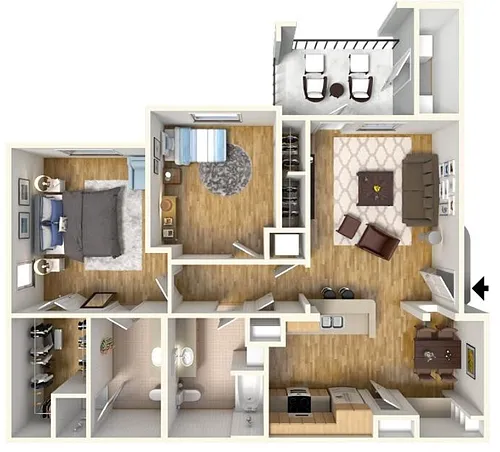 Floor plan B2