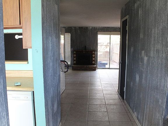 Entrance through front door
