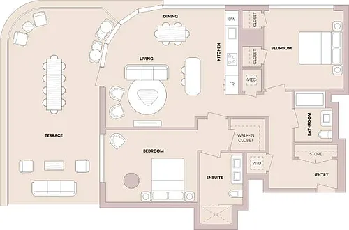 Floor plan CD