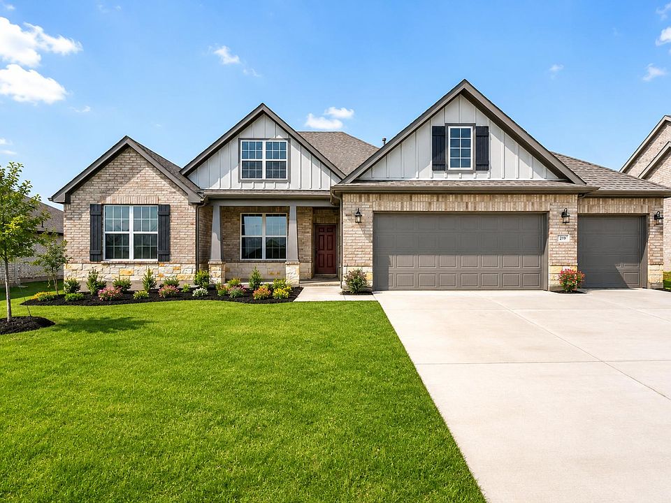 The Rockford Floor Plan with 3-Car Garage