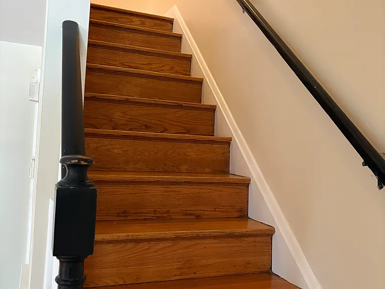 Stairs leading to upper level