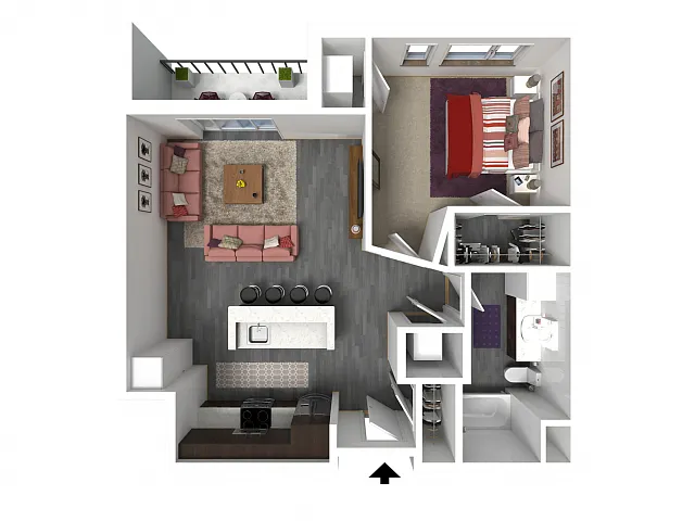 Floor plan B3