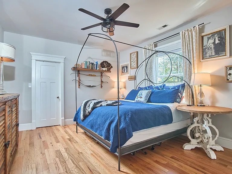 Masters bedroom with king bed