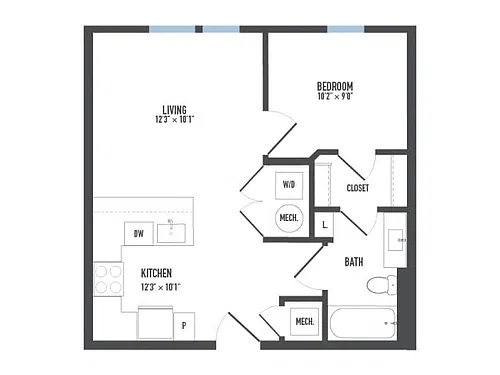 Floor plan Reilly