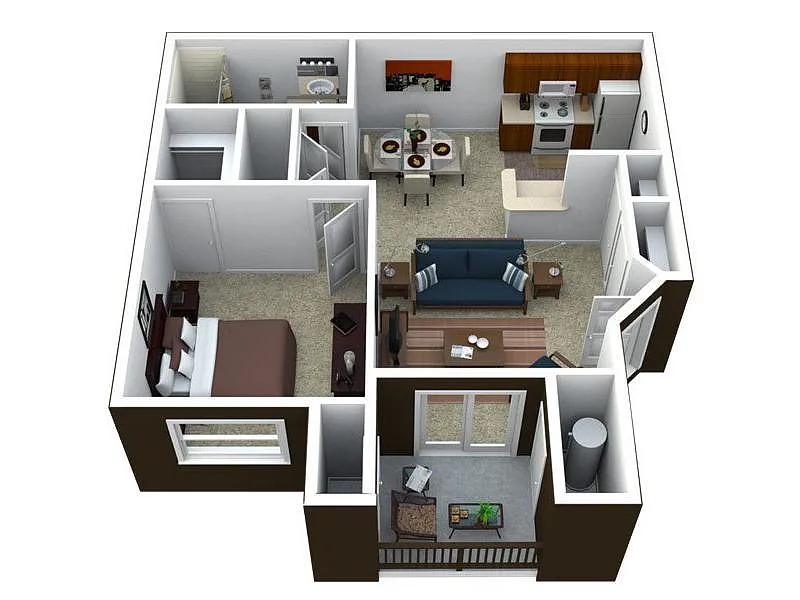 Floor plan A1-830