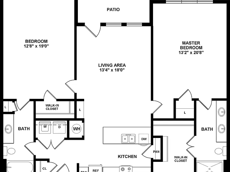 B3 Floor Plan W Dimensions B3 Floor Plan W Dimensions