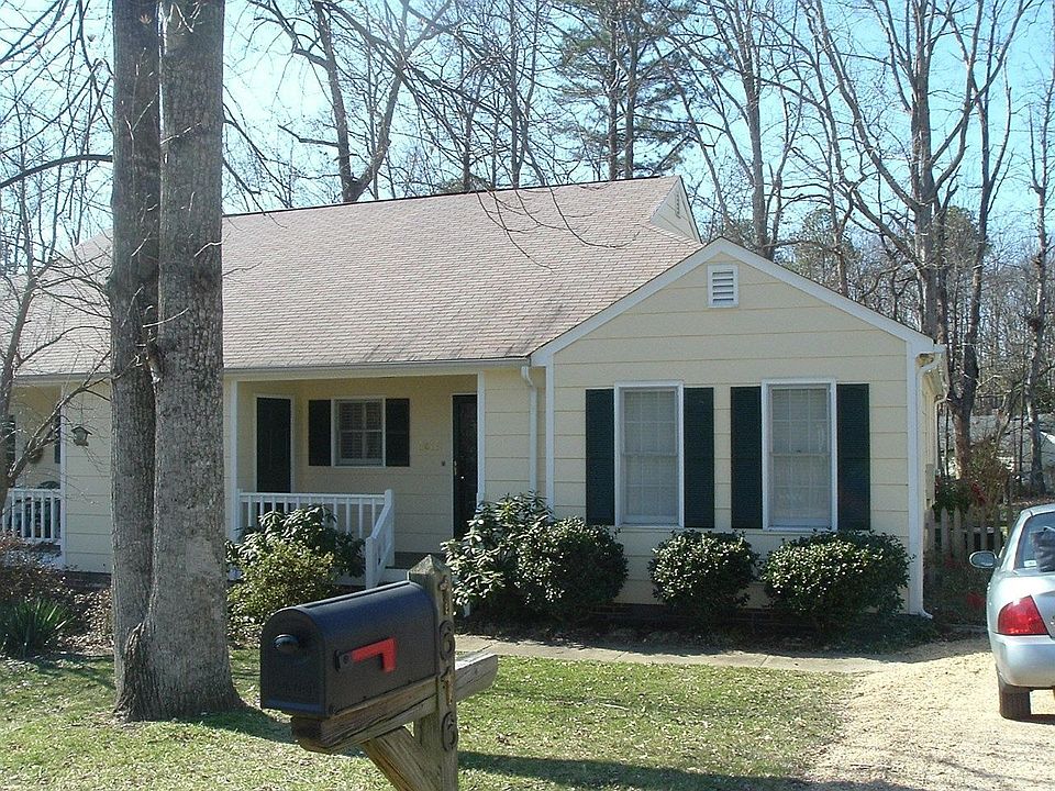 The front of the house