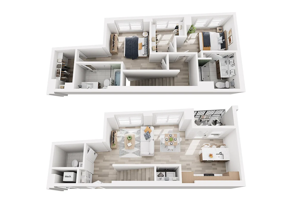 Floor plan TH1