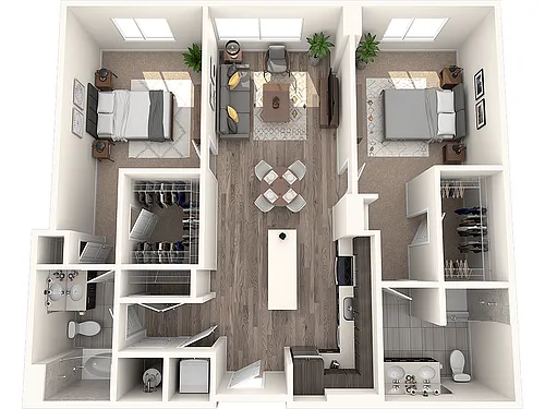 Floor plan B3