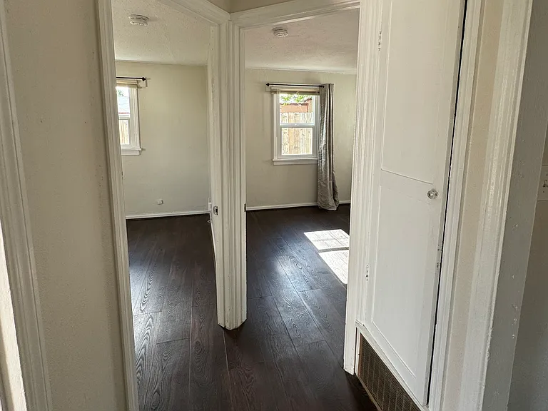 Bedrooms entry doors
linen storage closet